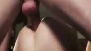 Daddy's Hot Ass Fucked Raw - Older Man Plows barely legal Twink