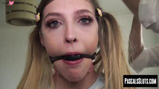 Teen Domination - Rough Sex With Teeny Petite Girl Rhianna Ryder