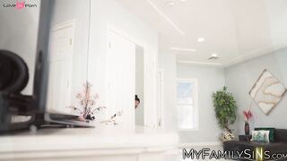 Anal Holiday Surprise! Anal Sex with Husband's Friend in Steamy Shower - JennaWhite