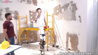 Muscle Hunks Jack Andy & Devin Anthony Rip Each Other's Ass Off In Raw Sex