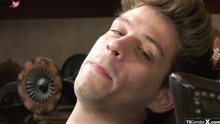 Hard She-MALE Dick Fantasy Fulfilled - Solo Male Masturbation with Toys