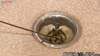 Plumbing Service Man Fucks His Client's Ass And Mouth For A Good Review