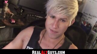 Emotional Interview Turns Passionate Fuck Fest with Hot Blondie & Hunk