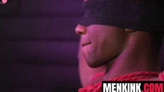 Black Porn Star's Big Black Dick Stretches White Guy Hole - Sebassian Kyes & Buck Wright