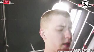Anal-Jizzening! Ass Fucked Group Sex Action with barely legal Studs