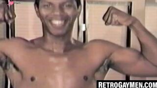 Vintage Muscle Bear Jerking Off - Hairiest Guy Ever Captured On Film
