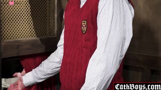 Reverend's Secret Sin - Old Man Fucks man In Confessional Booth