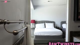 Raw Twinks' Passionate Blow Job & Anal Threesome