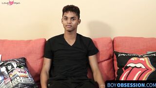 Black Stud Interview & Masturbation Session at Bootystudios