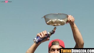 Twinks Submission Training - Twunk Boy Fucked Hard By Handsome Stud