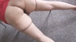 Grandma's Lingerie - Mature Milf Fucks Her Grandson In His Bedroom