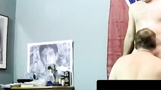 Amateur Wife Riding Dildo While Giving Sloppy Blow Job - HOT MILF POV