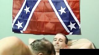 Amateur Wife Riding Dildo While Giving Sloppy Blow Job - HOT MILF POV