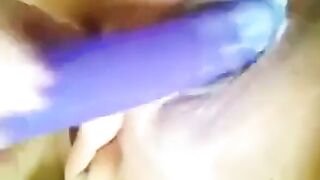 Asian Babe's Sex Toy Adventure - Hot Creampie Surprise