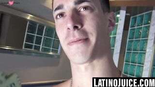Ink-Stained Hunk's Solo Jackoff Session - Big Load on Gloryhole Wall