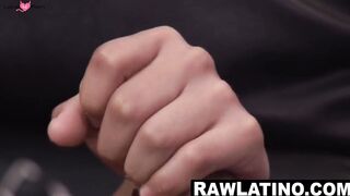 Twinks-AdrienSilver" - Teen Hunk Riding Dildo While Strokin' Off Big Loads