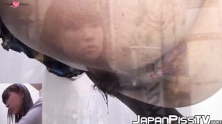 Public Peeping - Stealth Cam Captures Naughty Japanese Girl's Urination