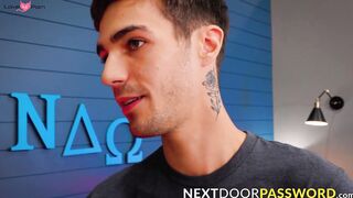 Glory Hole Blowjob Marathon - Giant Dicked Up By Hot Brunette MILFs