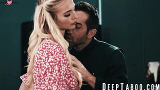 Blond Bombshell Blows Huge Dick - Big Boobs MILF Gets Impale in POV