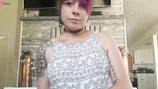 TeensWebCam - Petite Blonde Babe Lives Out Her Sexual Fantasies