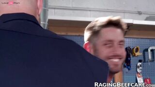 Logan Steves Raw Hardcore Anal Threesome - Job Site Sex