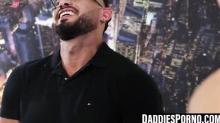 Hairy Step-Daddy's Boy Gets Fucked For Approval - Gay Porn