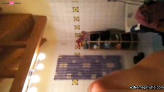 Stepmother's Secret Diary - Stepdaughter Catches Her Stepmom Bathing
