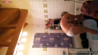 Stepmother's Secret Diary - Stepdaughter Catches Her Stepmom Bathing