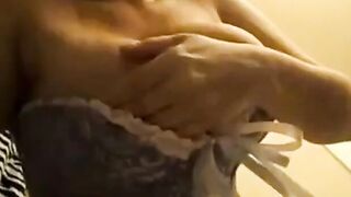Big-Boobed Goddess in Corset: POV Softcore Webcam Show