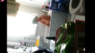 Stepmom in very intimate voyeur scenes