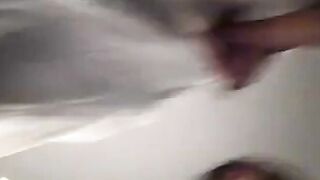 Crossdresser Sucks Stranger Off at Gloryhole