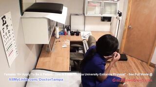 African Tori Sanchez Gets Examined On Spy Webcam By Doctor