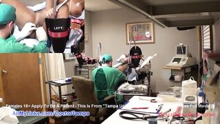 African Tori Sanchez Gets Examined On Spy Webcam By Doctor