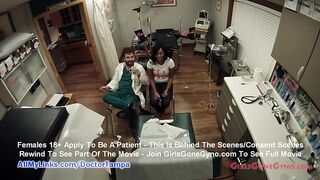 African Tori Sanchez Gets Examined On Spy Webcam By Doctor