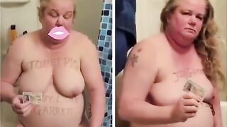 fatty fat WEB pigs titty slap compilation