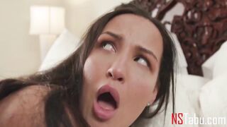 Nailed Small Gf Inside Her Bombshell Uniform - Mila Monet