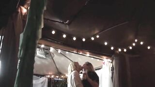 swinger housewives sharing dicks into private foursome tape