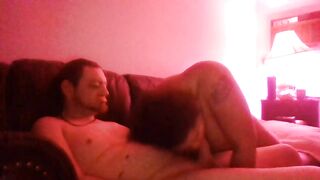 my fiance and i having fun