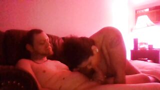 my fiance and i having fun