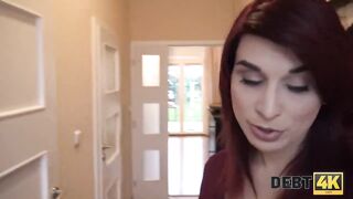 DEBT4k. Hardcore sex helps lonely MILF pay for all necessary things