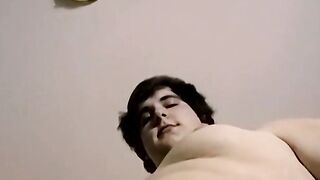 JoeSchmoeXXX.com - Fat young amateur masturbates and receives a blowjob with pleasure
