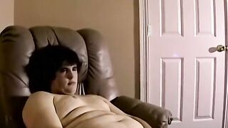 JoeSchmoeXXX.com - Fat young amateur masturbates and receives a blowjob with pleasure