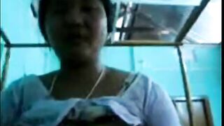 Amateur Asian Boy with a Mature Woman