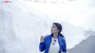 Resmi Nair Horny Strip and Take A Piss In the Snow App Content