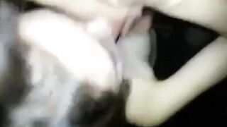Hairy Asian Amateur Covered in Cum