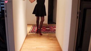 Leather Skirt, Red Heels: Crossdresser's Solo Play