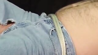 MuscleJockBound.com - Bigg Pete gagged and roped, moans in agony