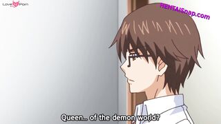 Their Wings Brush As HENTAI Desire Ignites Into Flaming Heat