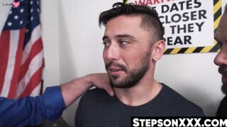 Teacher Donnie Argento punished in ass by me and stepdad