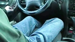 Twink Blows in Car and Gets a Facial